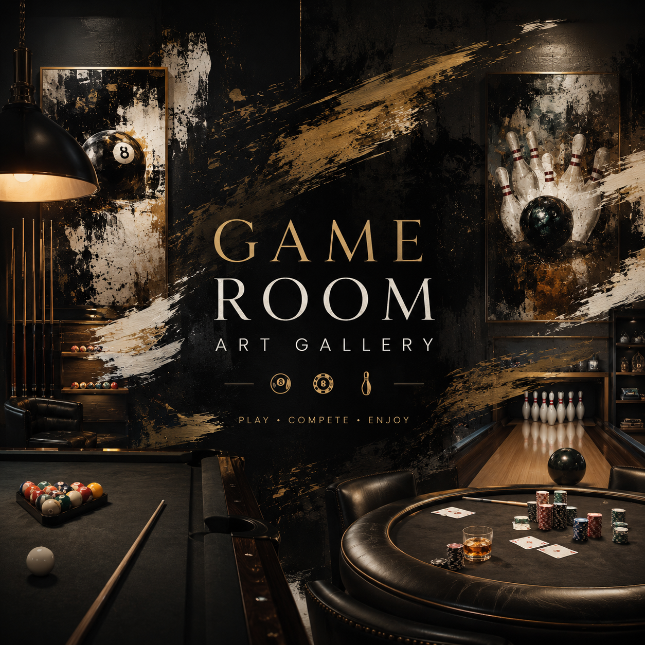Game Room Art Gallery
