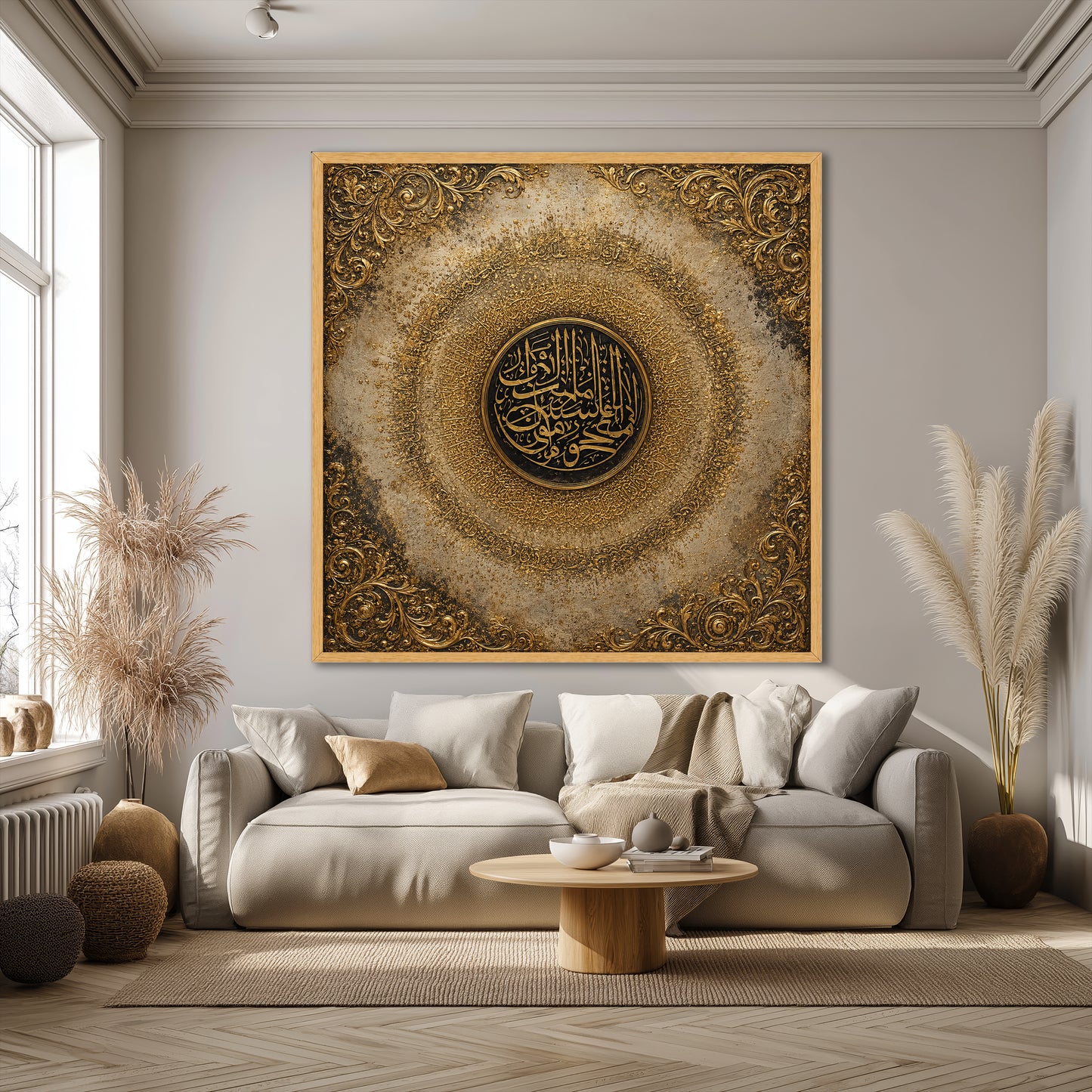Islamic Calligraphy Canvas Art - Luxury Hallway Decor