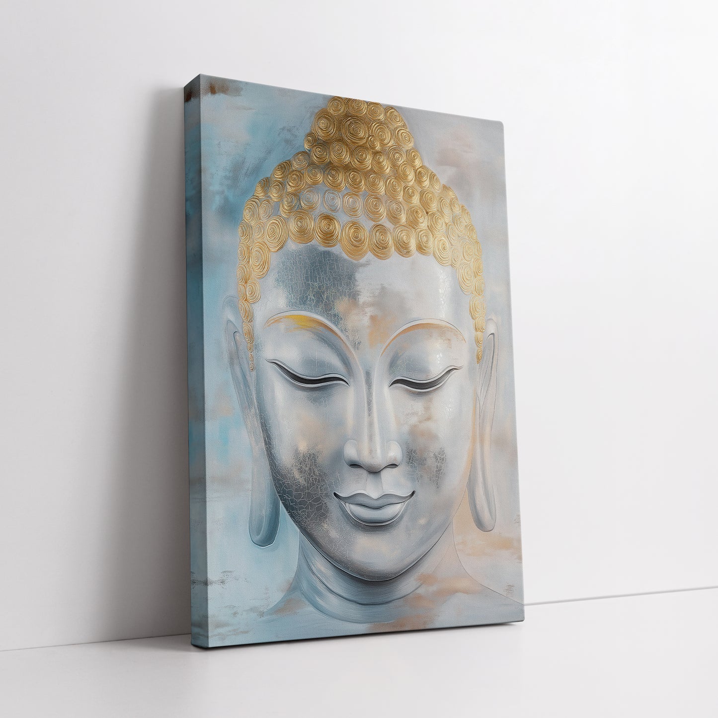 Buddha Canvas Print - Modern Zen Wall Art Decor
