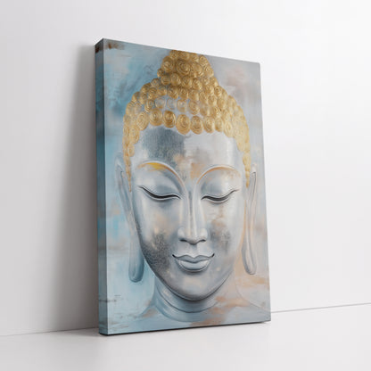 Buddha Canvas Print - Modern Zen Wall Art Decor