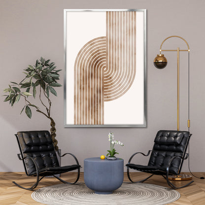 Mid-Century Modern Bohemian Canvas Art - Luxury Home Decoration