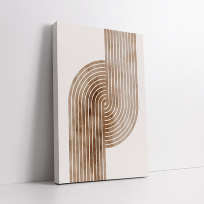 Mid-Century Modern Bohemian Canvas Art - Luxury Home Decoration
