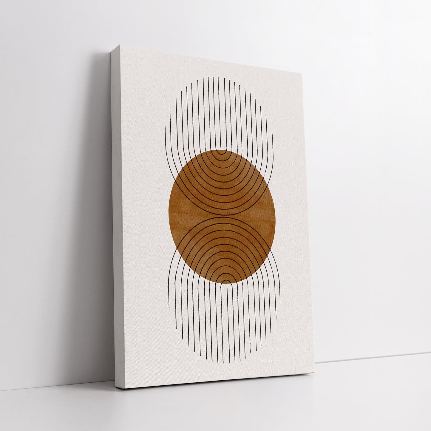 Mid-Century Modern Bohemian Canvas Wall Art - Luxury Home Decoration
