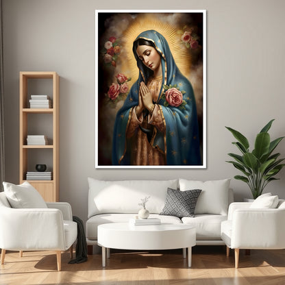 Our Lady of Guadalupe Inspired Canvas Print - Christian Home Decor