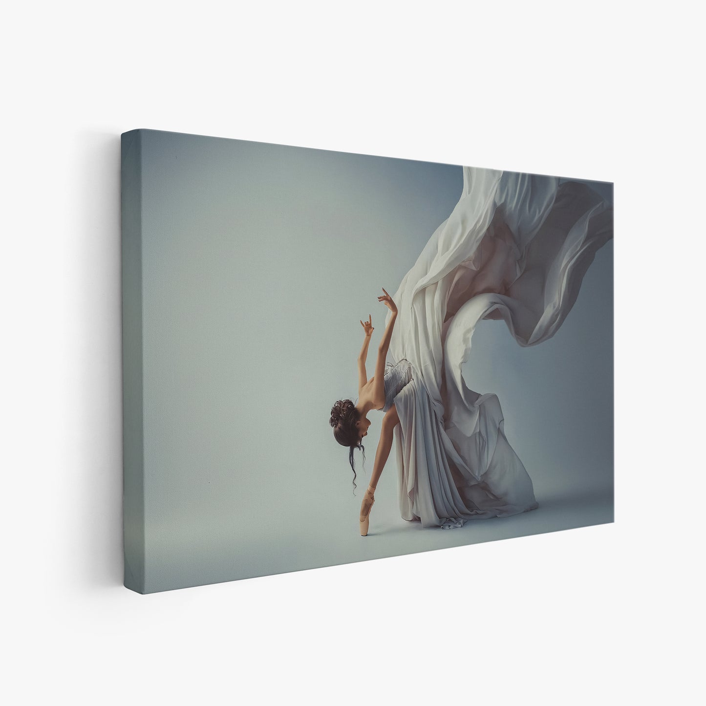 Aesthetic Ballerina Canvas Print - Graceful Modern Dance Wall Decor
